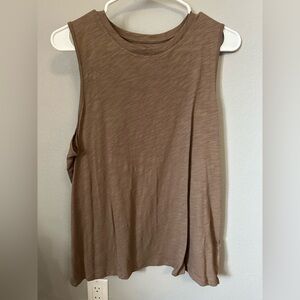 Amazon Women's Sleeveless Brown Tank Top